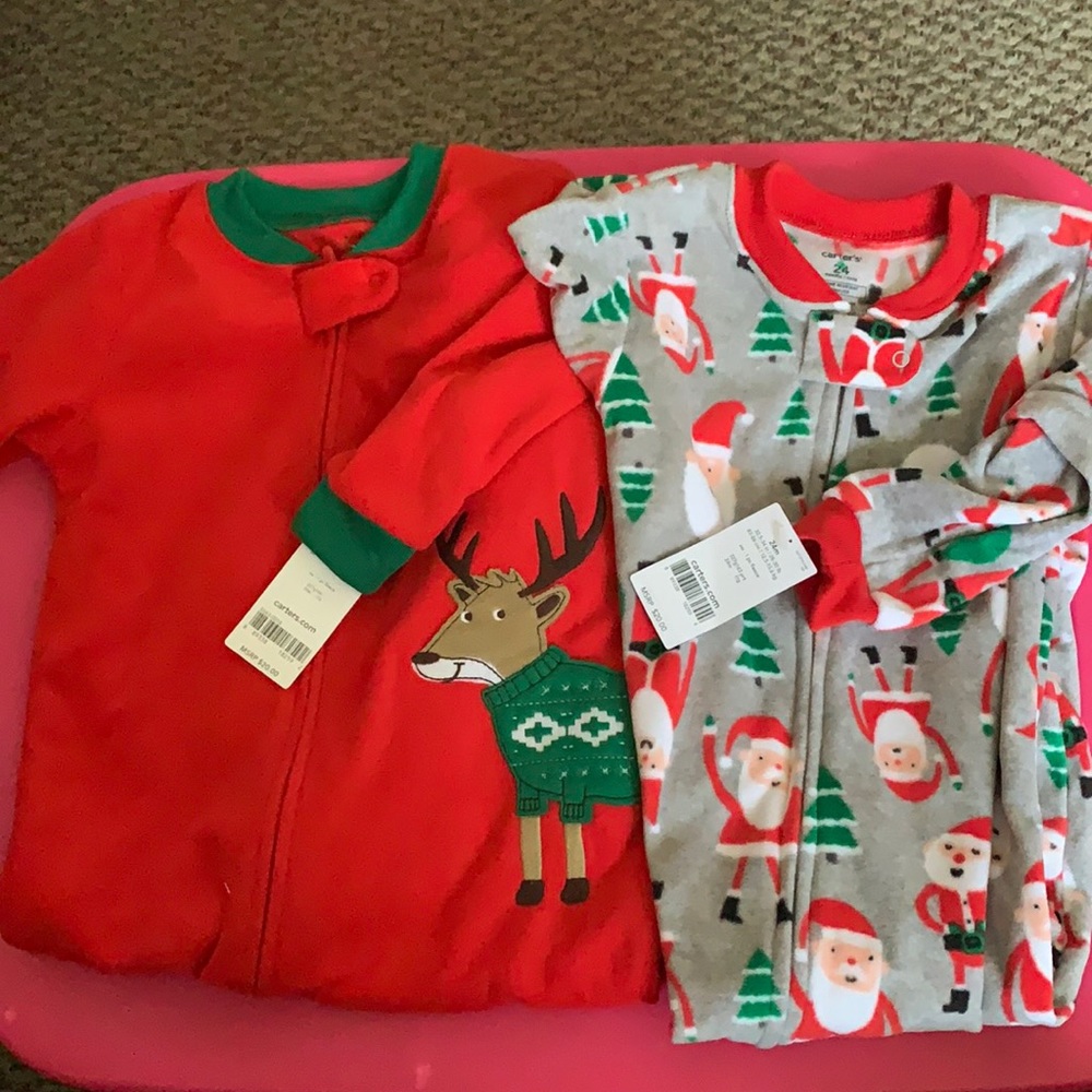 Footie pajamas. Brand new